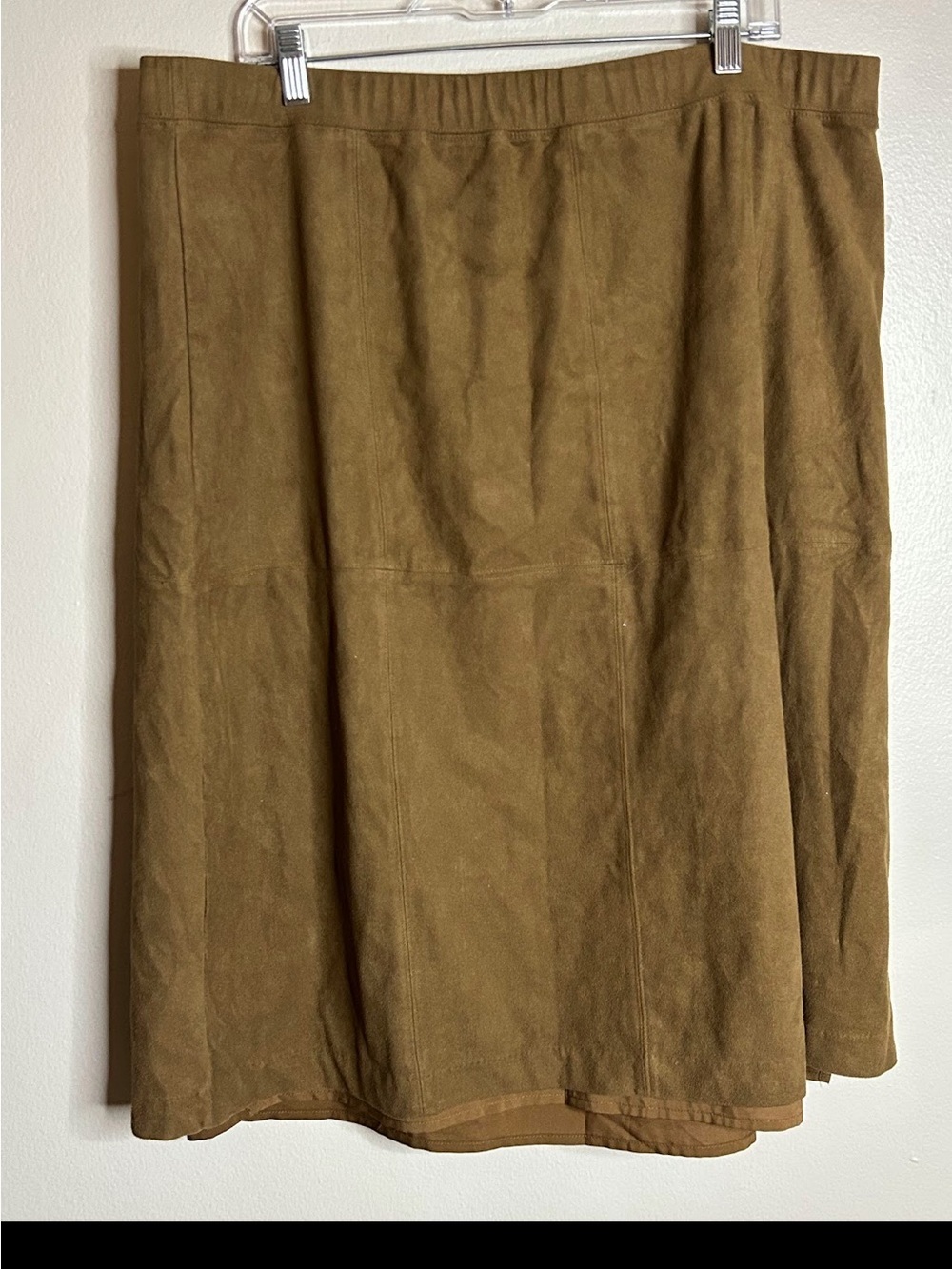 J Jill Skirt Womens Extra Large Maxi Brown Minimalist Modest